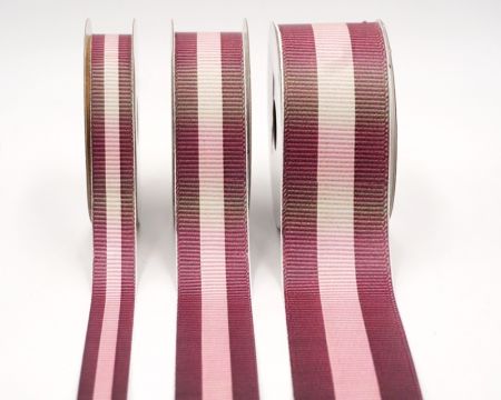 Бордо та біла середня смужка тканинної стрічки_AI